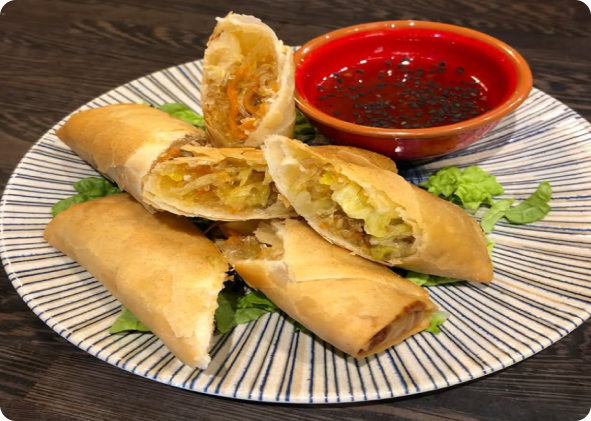 Rollitos de primavera caseros