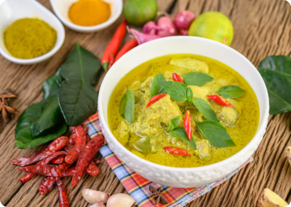 Curry tailandés artesanal