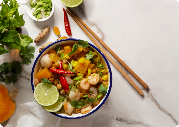 Ensalada de papaya verde
